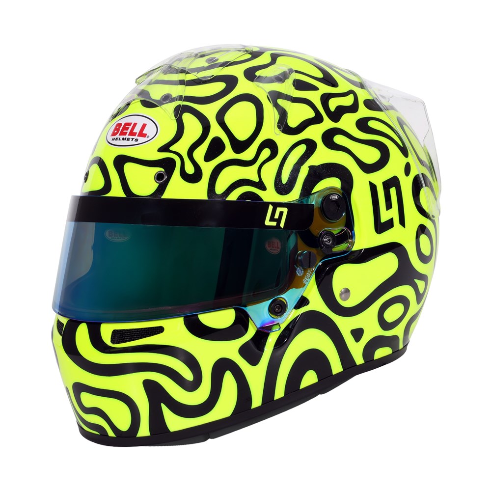 bell gp2 kart helmet Bell Helmet KC7 CMR Lando Norris – Racer Products