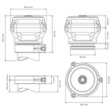 Nuke Blow Off Valve BOV50c V-Band (Order in)