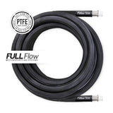 Nuke Black Nylon PTFE Stainless Braided Fuel Hose AN-8, 1m length