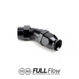 Nuke Full Flow PTFE Hose End Fitting 45 Degree AN-12