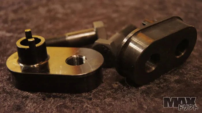 PSM Rack to inner tie rod Forward offset spacers – Racer Products