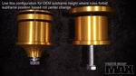 PSM E46 SubFrame Riser solid bushing replacement set