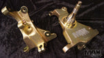 PSM Super Angle Knuckle, Forged steel with Gold Zinc coating, For FC RX7 (Order in)