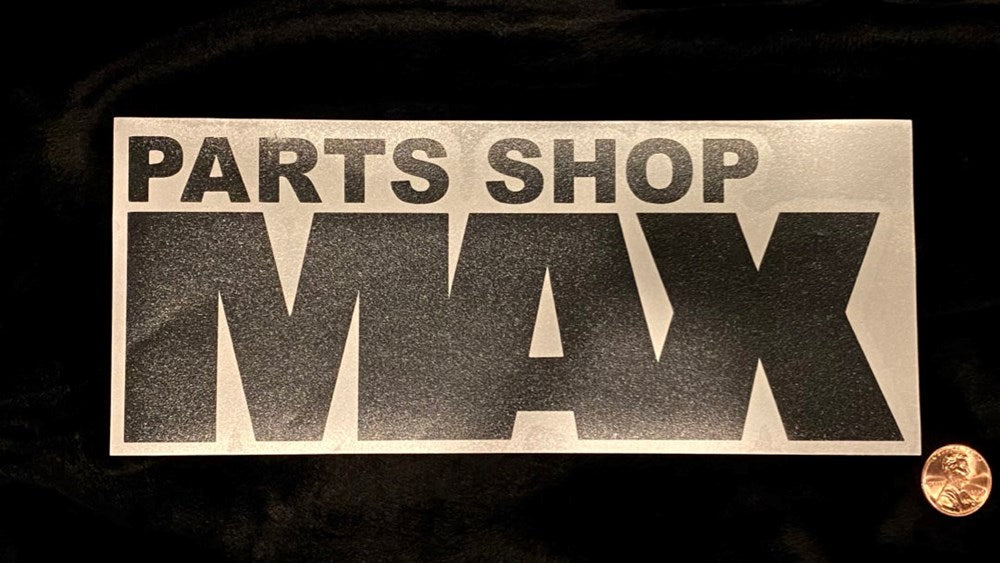 PSM MAX Logo Sticker 8x3