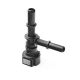 Nuke SAE J2044 Ø9.49 to Ø9.49 / Ø7.89 3-Way fitting (Order in)