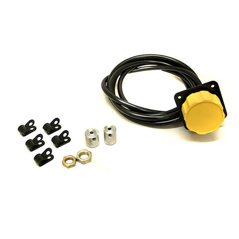 Tilton Standard Remote Brake Bias Adjuster Yellow