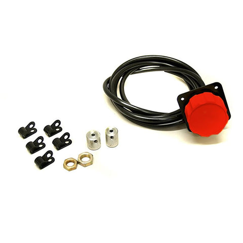 Tilton Standard Remote Brake Bias Adjuster Red