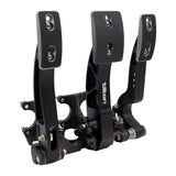 Tilton 800-Series 3-pedal Floor Mount Pedal Assembly