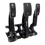 Tilton 800 Series 3-pedal Floor Mount Pedal Assembly