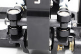 Tilton 800 Series 3-pedal Floor Mount Pedal Assembly