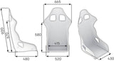 OMP Seat WRC XL Black Stock arriving end of October