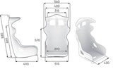 OMP Seat HTE R 400 Black Stock arriving end of October