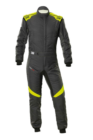 OMP First Evo Suit Anthracite/Fluo Yellow 2025