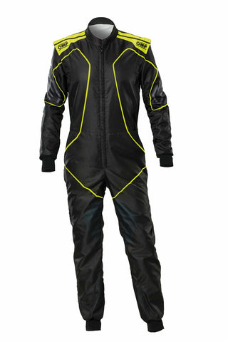 OMP Suit KS3X ART STYLE 2 Black/Fluro Yellow