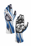 OMP Gloves KS4 White/Blue