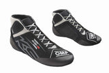 OMP Boots KS3 Black/Silver MY2026
