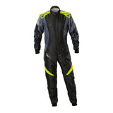 OMP Suit KS2X Art Black/Fluro Yellow