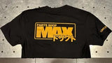 PSM Logo Tee, Gold on Black, Small (Order in)