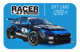 Racer Products Gift Cards