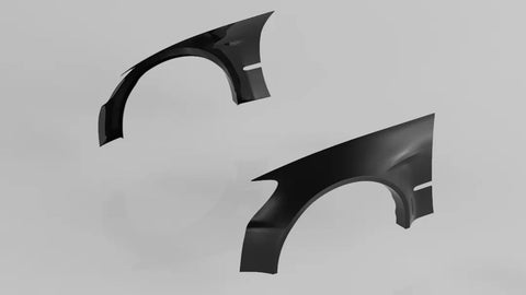PSM IS300 ABS Right Fender overlay from the widebody kit (Order in)