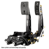 Tilton 600-Series 2-pedal Underfoot Assembly (Brake & Throttle)