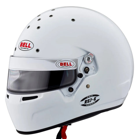 Bell Helmet RS7K White FIA8878-2024
