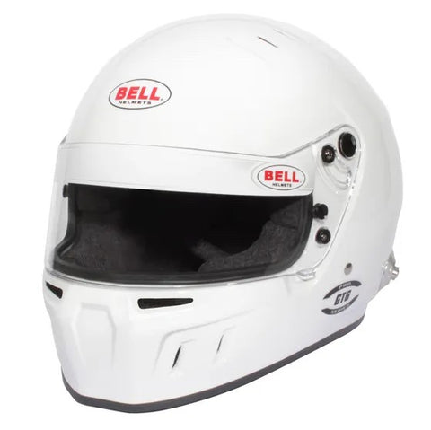 Bell Helmet GT6 Pro White FIA8859-2024