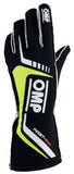 OMP Gloves First Evo Black | Yellow Small