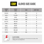 OMP Gloves One Evo X Black/Yellow CLEARANCE