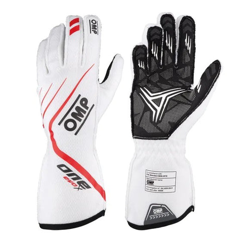 OMP Gloves One Evo X White CLEARANCE