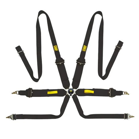 OMP Harness Tecnica 3+2 Saloon Black