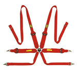 OMP Harness Tecnica 3+2 Saloon Red