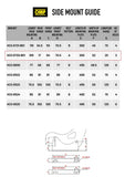 OMP Seat Bracket Steel 3MM