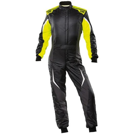 OMP Suit Tecnica Evo Black/Yellow