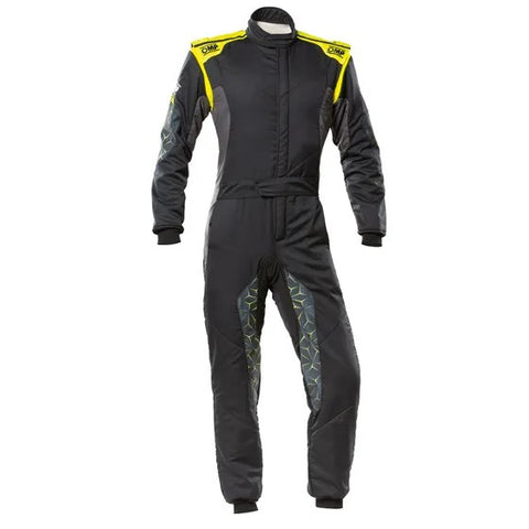 OMP Suit Tecnica Hybrid Black/Yellow
