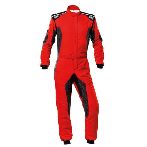 OMP Suit Tecnica Hybrid Red/Black