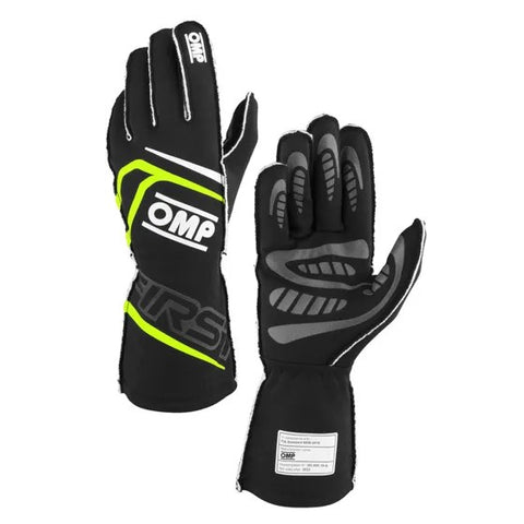 OMP Gloves First Black/Yellow