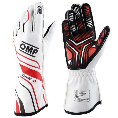 OMP Gloves ONE S White