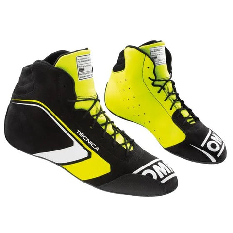 OMP Boots Tecnica Black/Yellow