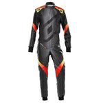 OMP Suit KSX ART Black/Yellow/Red