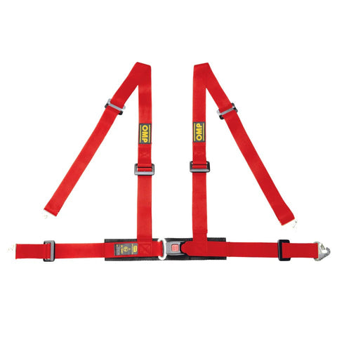 OMP Harness Road 4M Red