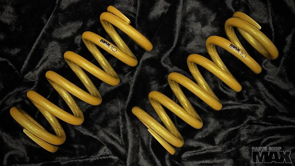 PSM Coilover Springs 63mm ID 6KG/180mm Gold (Order in) – Racer Products