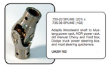 Woodward Universal | Splined Both Sides