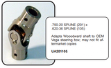 Woodward Universal | Splined Both Sides