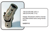 Woodward Universal | Splined Both Sides