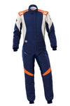 OMP Suit First Evo Blue/Orange 2025