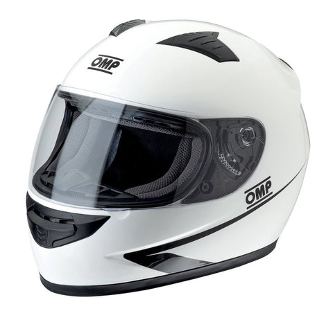 OMP Helmet - White Size XS