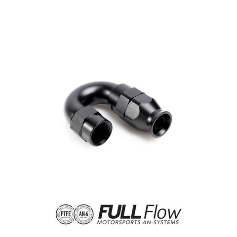 Nuke Full Flow PTFE Hose End Fitting 180 Degree AN-8