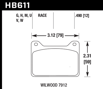 Pad Shape - HB611
