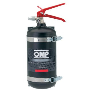 OMP Extinguisher - Steel Hand Held 2.4L